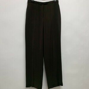 Women's Dress Slacks Pants Size 12 Brown Lined